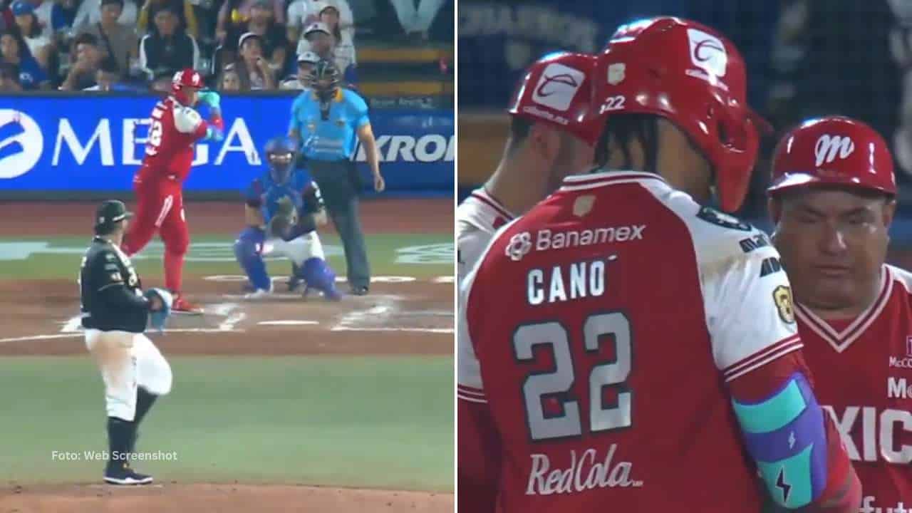 El pelotero dominicano Robinson Cano llegó a 50 imparables en postemporada con Diablos Rojos de México.