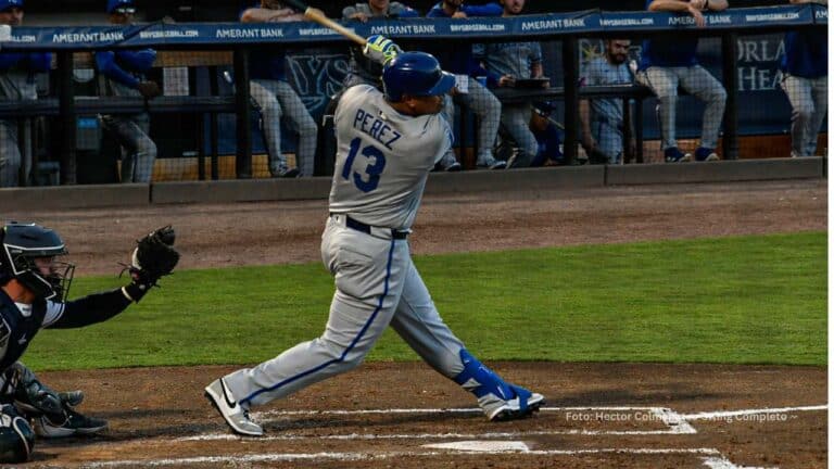 Salvador Pérez luce encendido con el madero tras batear para .346 y 12 carreras remolcadas en los últimos 7 juegos