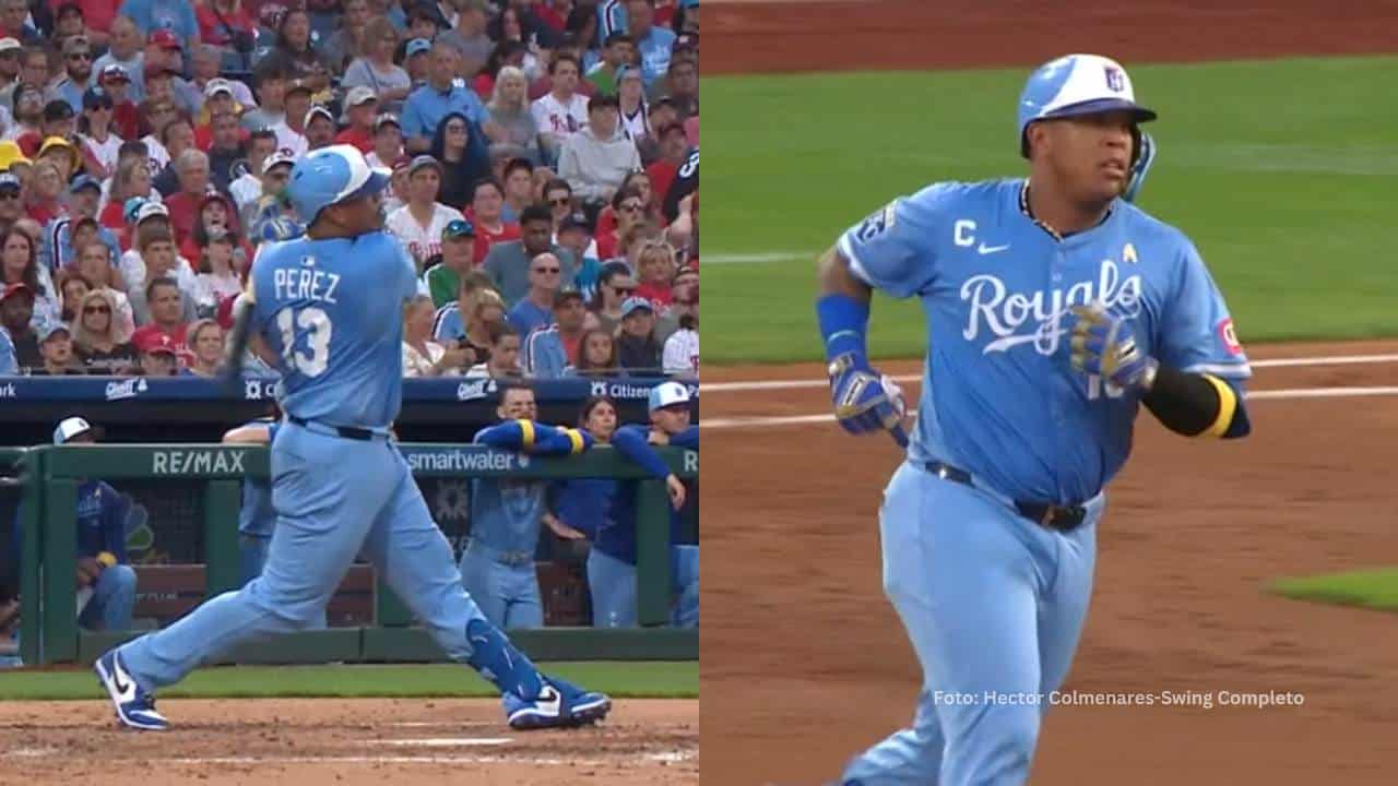 El pelotero venezolano Salvador Pérez alcanzó 1000 carreras remolcadas en Las Mayores.