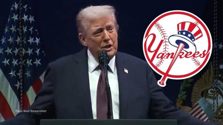New York Yankees y la Casa Blanca, comunicaron en conjunto la asistencia del actual presidente de los Estados Unidos.