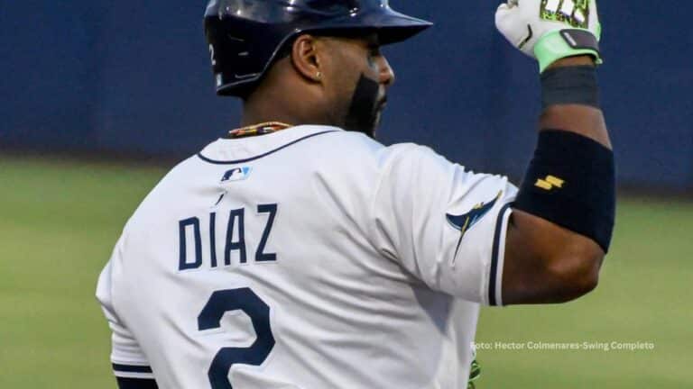 Yandy Díaz castigó al prospectazo debutante de Toronto Blue Jays, Trey Yesavage.