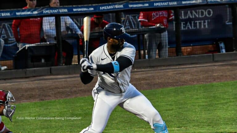 Yandy Díaz lidera a Tampa Bay Rays en hits conectados a lo largo del 2025 en la MLB.