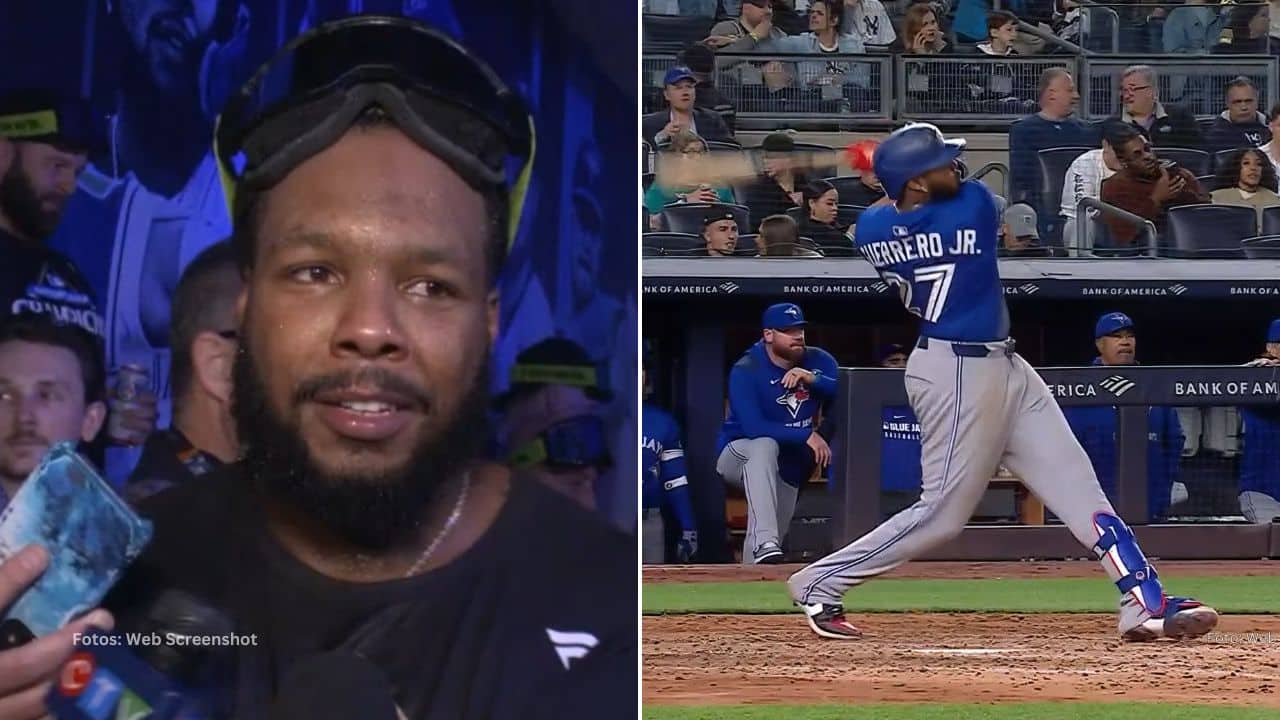 Vladimir Guerrero Jr. la sacó del parque en tres ocasiones contra Seattle Mariners en la Serie de Campeonato.