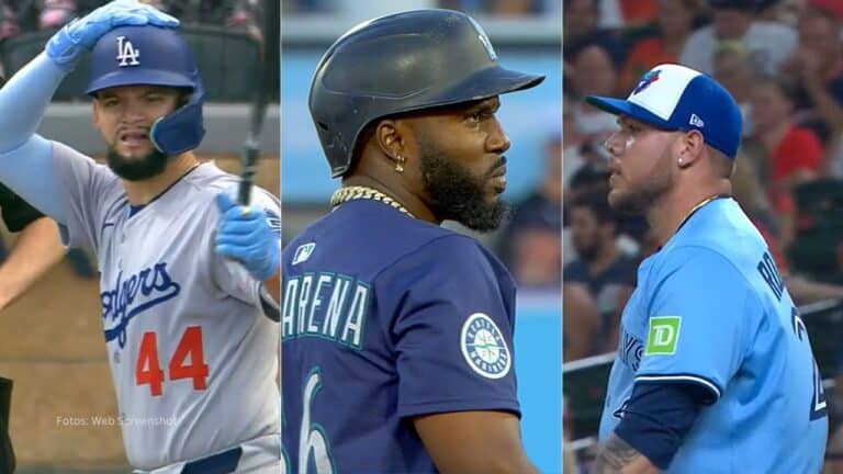 Randy Arozarena registra cuatro jonrones en su carrera en Series de Campeonato, aunque los conectó con el uniforme de Tampa Bay.