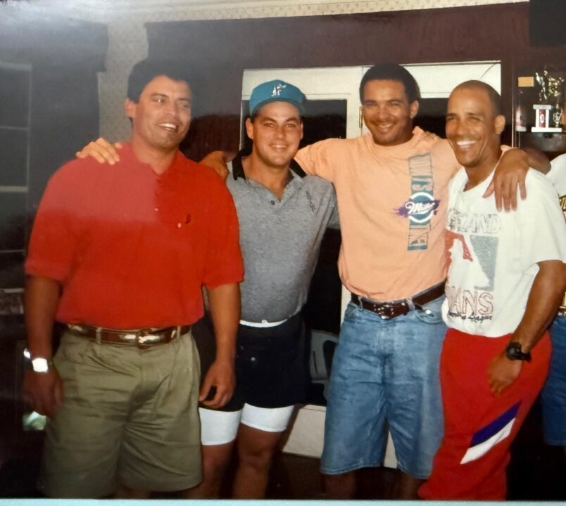 Alberto Hernandez, Orestes Chavez, Antonio Pacheco y Lazaro Vargas