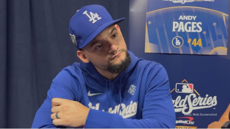 Andy Pages en entrevista previo a Serie Mundial