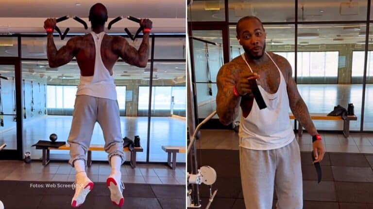 Aroldis Chapman mantiene una estrecha relación con Salvador Pérez, con quien a menudo bromea en el terreno de juego.