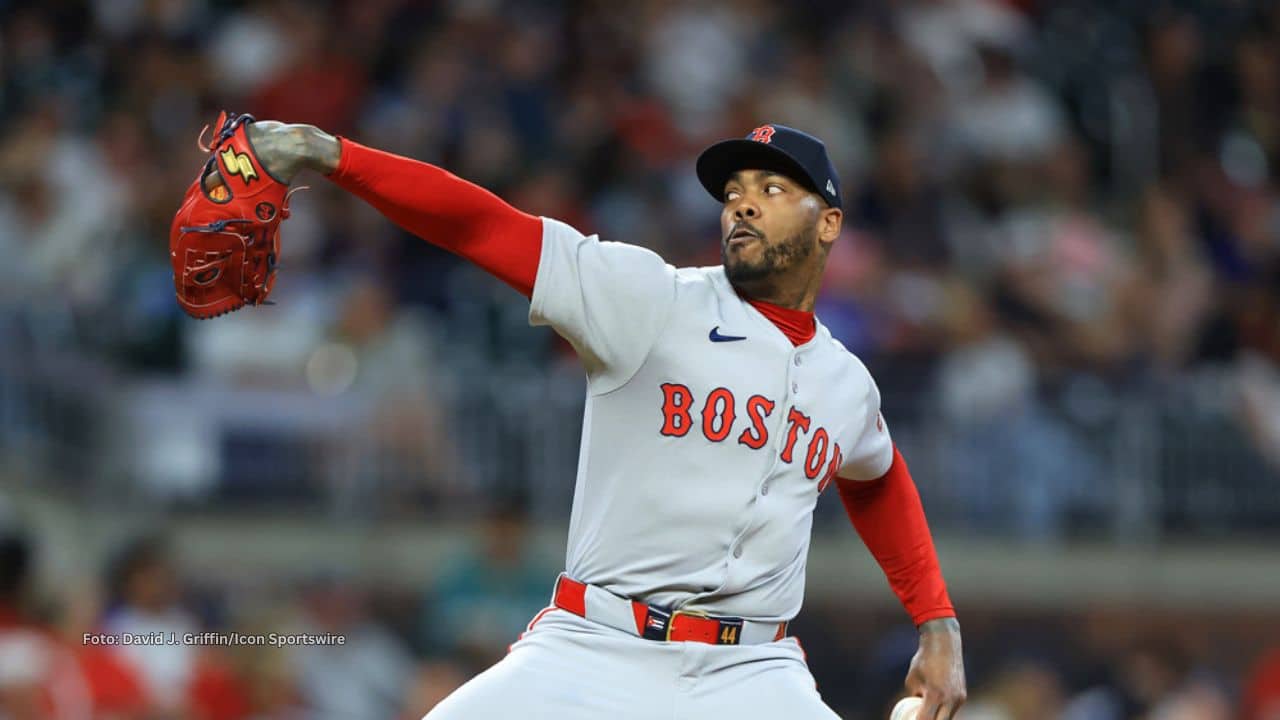El pelotero cubano Aroldis Chapman está redefiniendo y cumpliendo su papel dentro de la franquicia de Boston Red Sox.