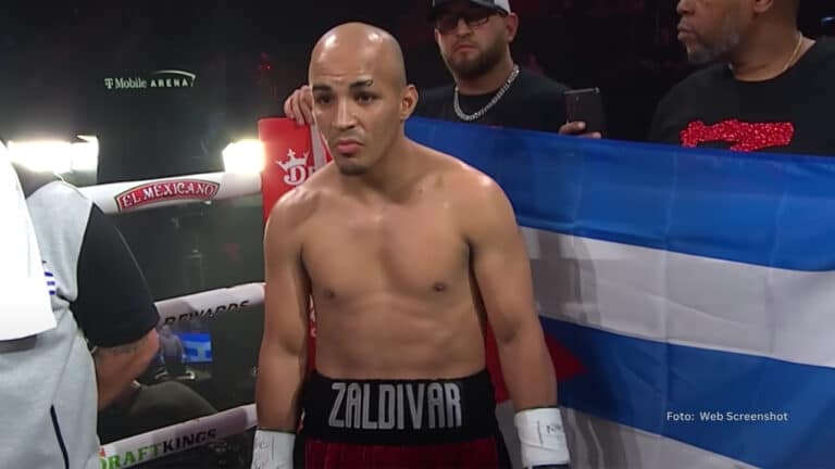 Boxeador cubano Frank Zaldívar