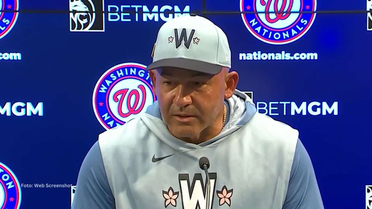 Miguel Cairo asumió el rol de estratega de Washington National este año, pero tuvo récord negativo.