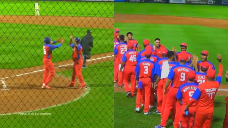 El lanzador Randy Román, quien pertenece a la franquicia Chunichi Dragons, resultó un baluarte en la tercera victoria del equipo Cuba.