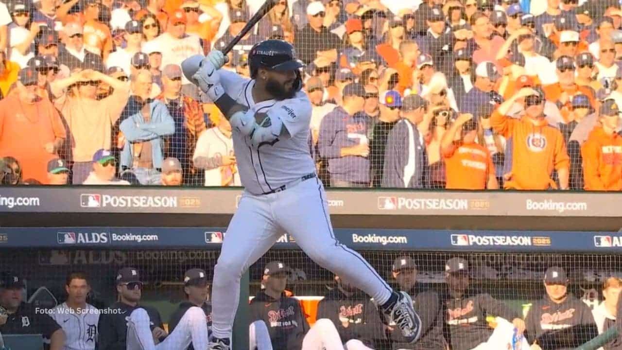 El infielder venezolano de los Tigres, Gleyber Torres, se fue de 3-2 con jonrón, boleto y récords personales.