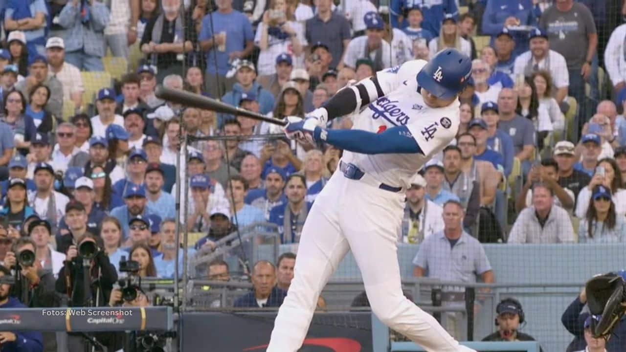 El japonés también igualó a Reggie Jackson y Babe Ruth con la mayor cantidad de extrabases en un Juego de Serie Mundial.