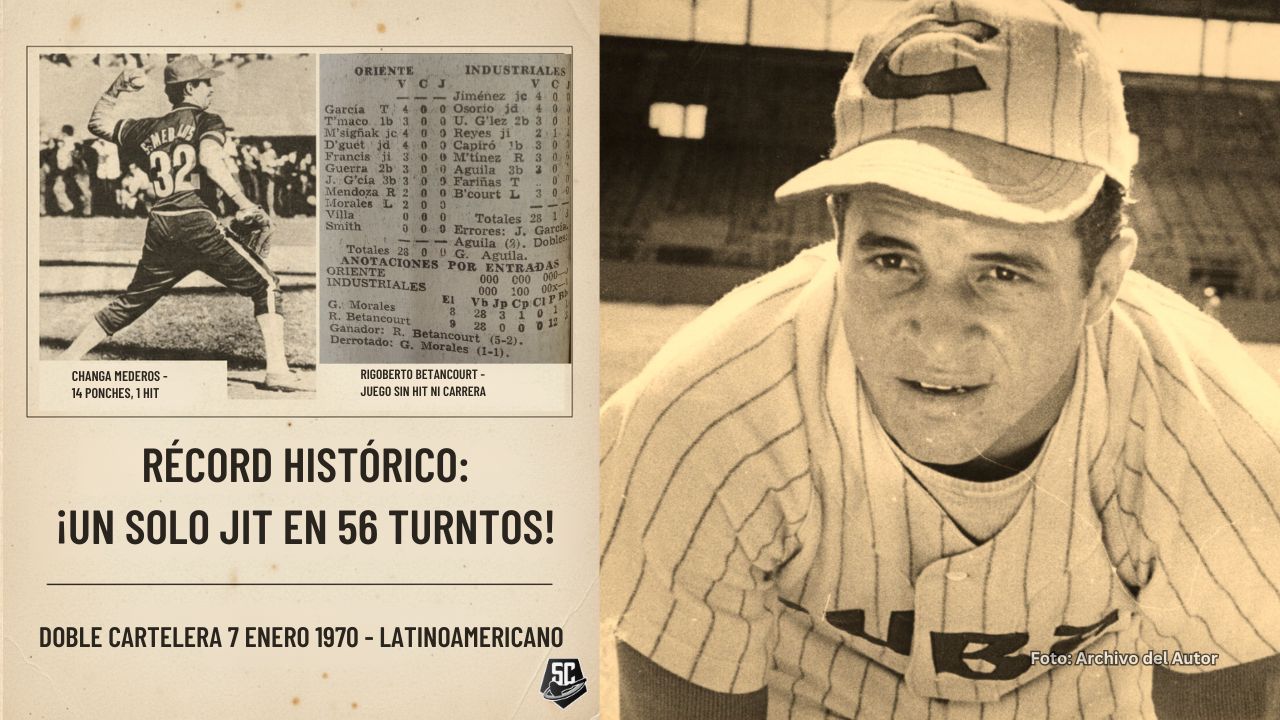 Joyas de Santiago “Changa” Mederos y Rigoberto Betancourt de Industriales