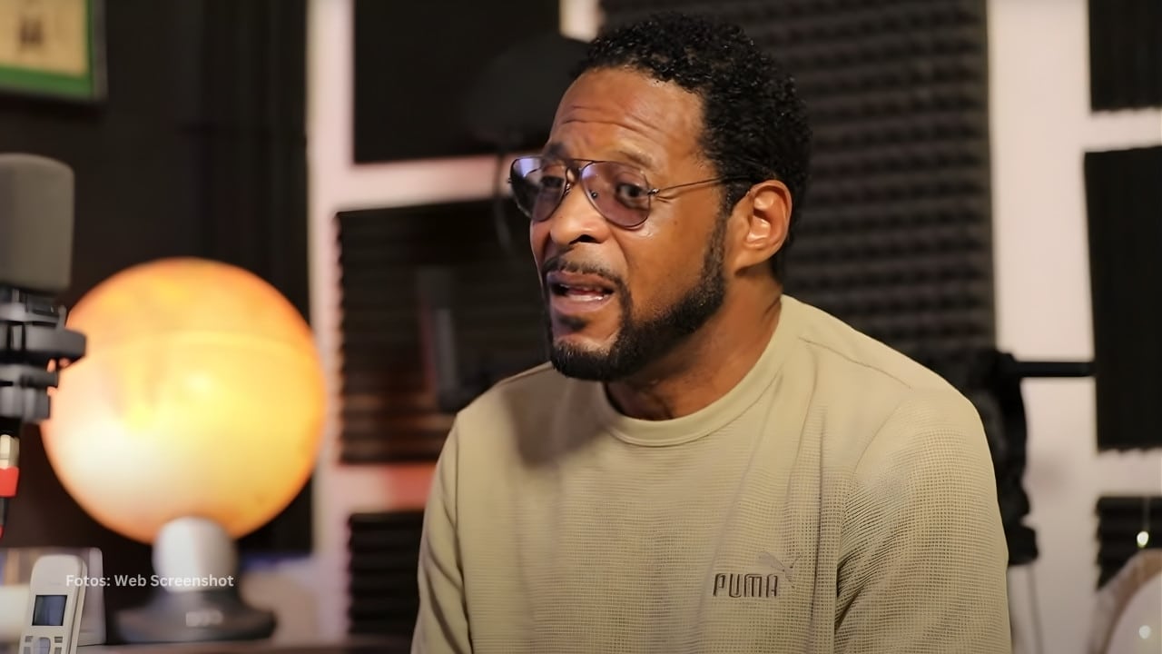 Cubano Javier Sotomayor en una entrevista