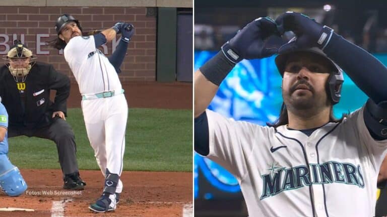 Eugenio Suárez ha conectado al menos un imparable en cada uno de los cinco juegos de la Serie de Campeonato.