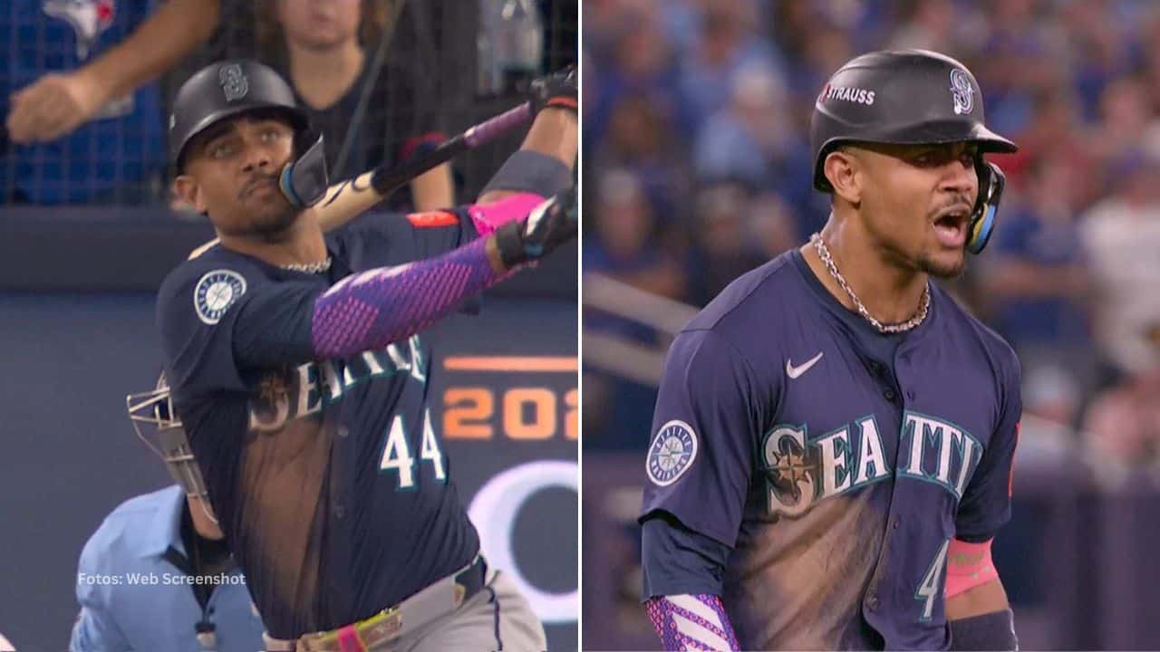 Julio Rodríguez suma cuatro cuadrangulares en esta Postemporada y con sus nueve impulsadas lidera a Seattle Mariners en esta instancia.