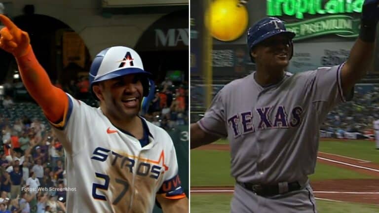 Entre Adrián Beltré y José Altuve, han conectado más de 5000 hits y 700 cuadrangulares en las Grandes Ligas.