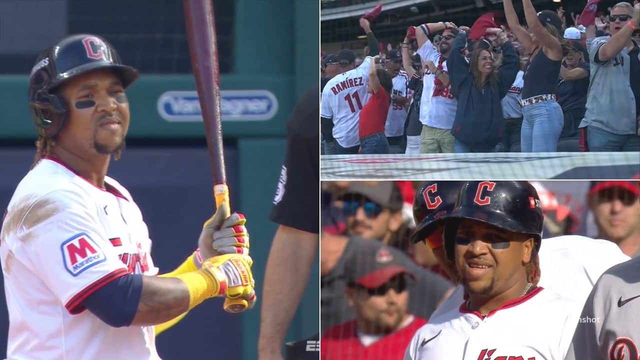 Jose Ramírez acumula 39 imparables a lo largo de su carrera en Postemporada MLB.