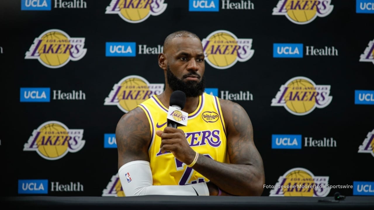 Lebron James con Los Angeles Lakers