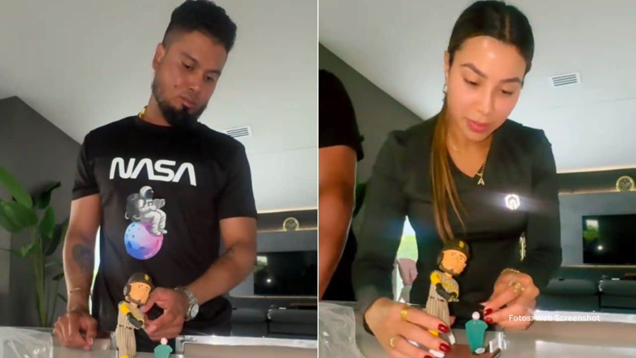 La humanidad de Luis Arráez se quedó inamovible mientras que los presentes detrás de cámara se reían y gozaban por lo sucedido.