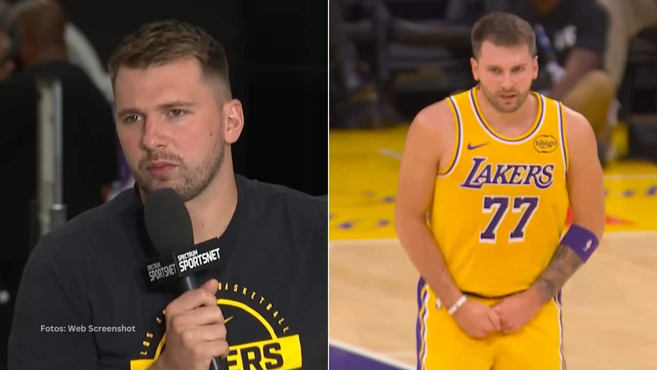Luka Doncic había sido el principal conductor de Los Angeles Lakers, que ahora padece las bajas del esloveno y LeBron James.