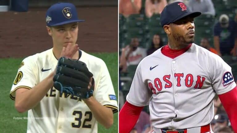 Jacob Misiorowski, lanzador de Milwaukee Brewers, completó 31 pitcheos a más de 100 MPH. Aroldis Chapman