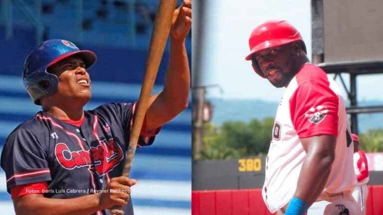 Yordanis Samón y Yoel Yanqui en la Serie Nacional