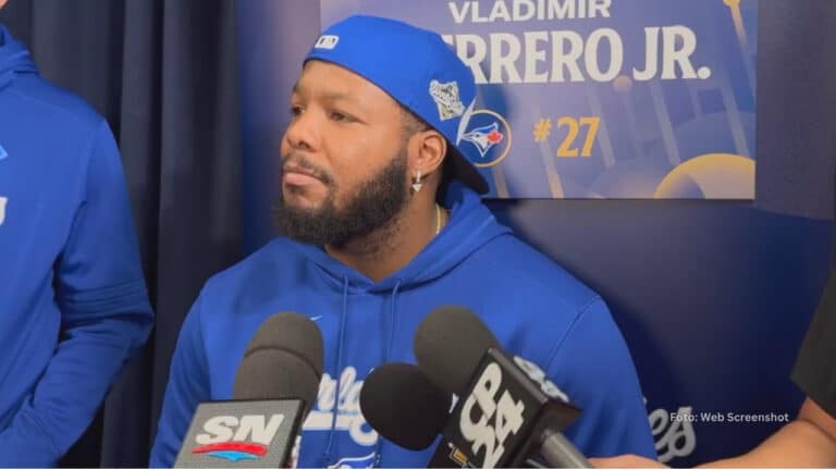 Vladimir Guerrero Jr. en entrevista