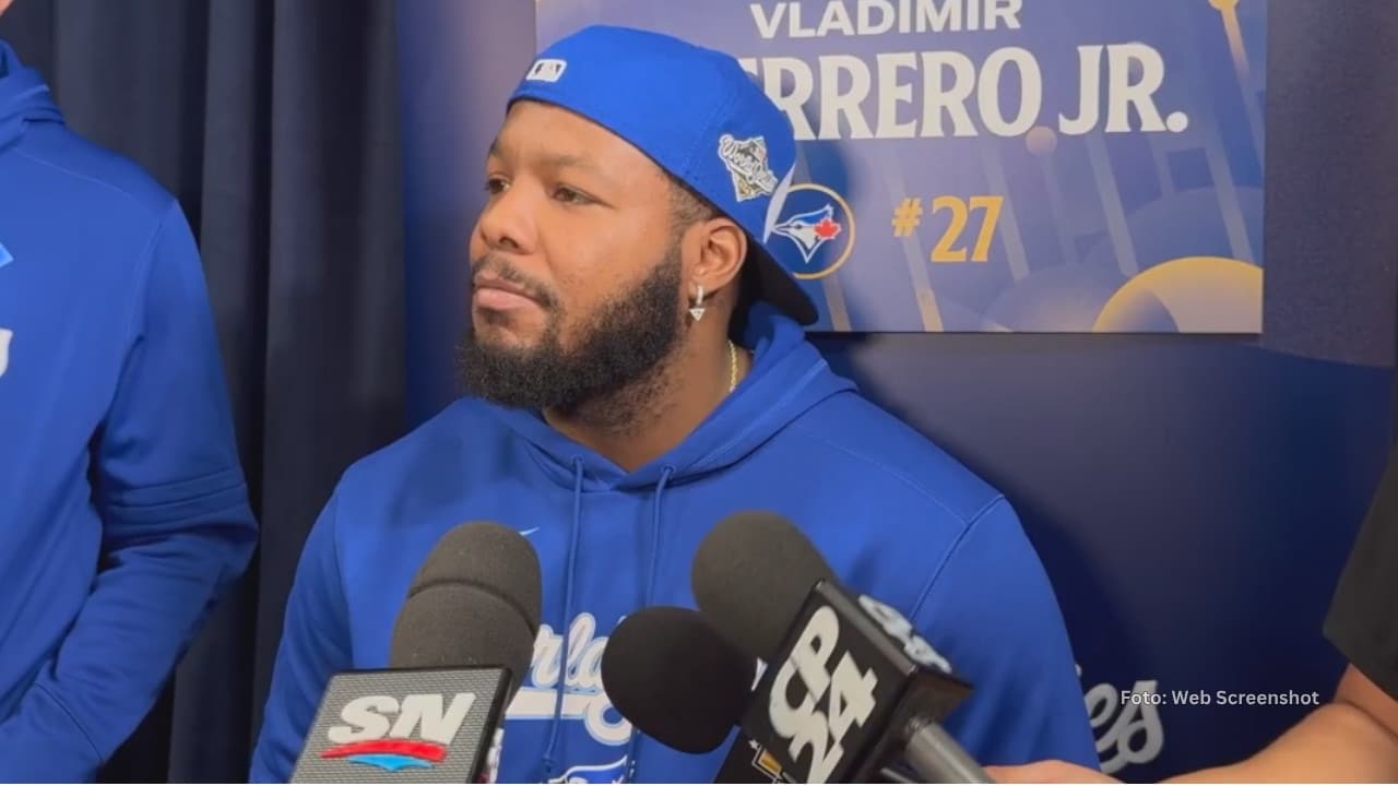 Vladimir Guerrero Jr. en entrevista