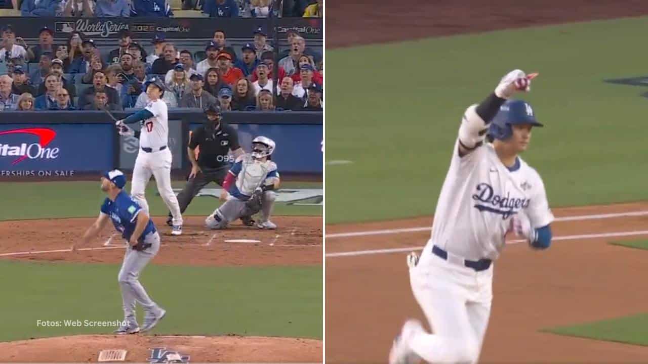 La conexión de Shohei Ohtani tuvo una velocidad de salida de 101.5 mph , con un ángulo de 32 grados y una distancia estimada de 389 pies.