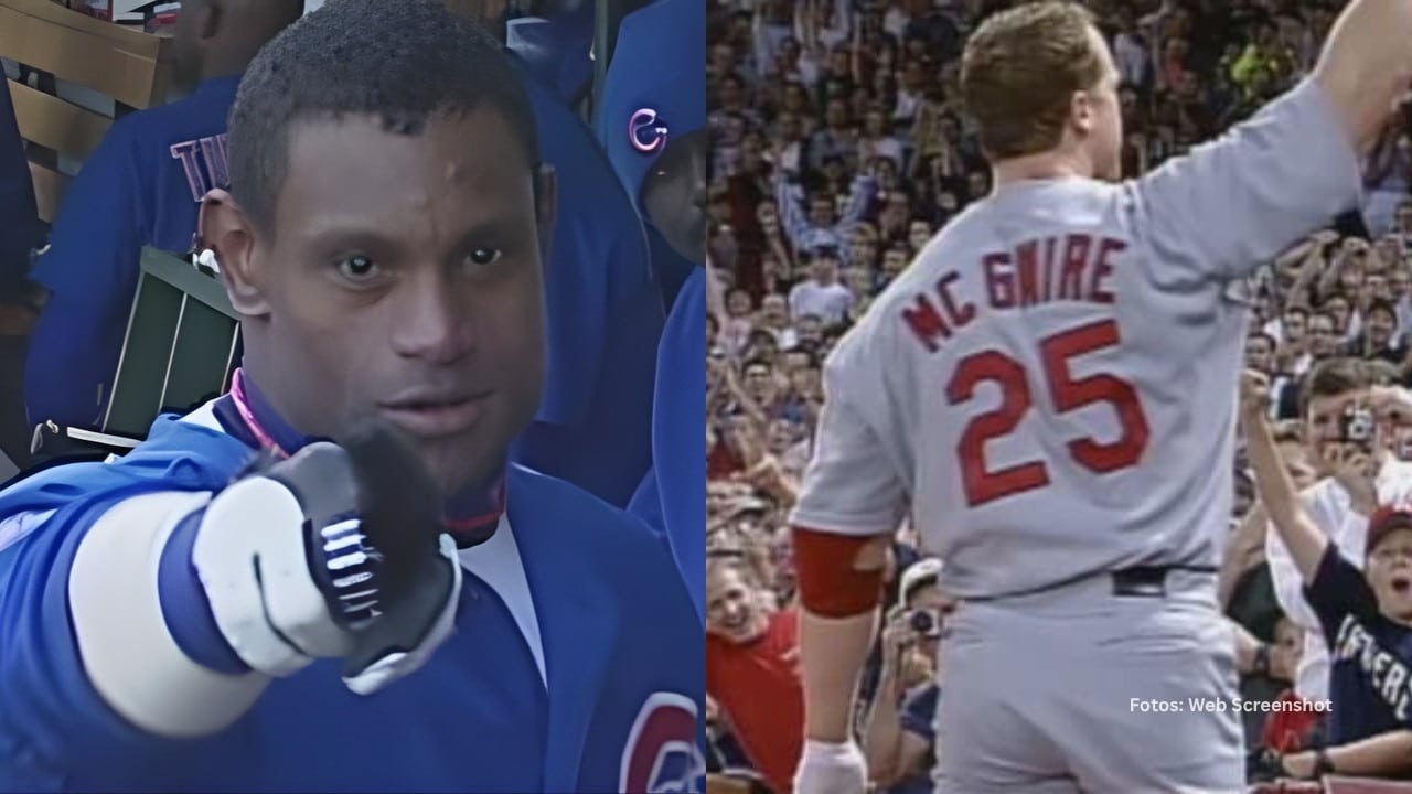 Sammy Sosa y Mark mcgwire en la era de los jonrones y escándalos en MLB