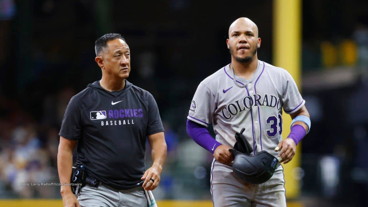 El pelotero venezolano se perdió gran parte de la temporada MLB 2025 por lesión.