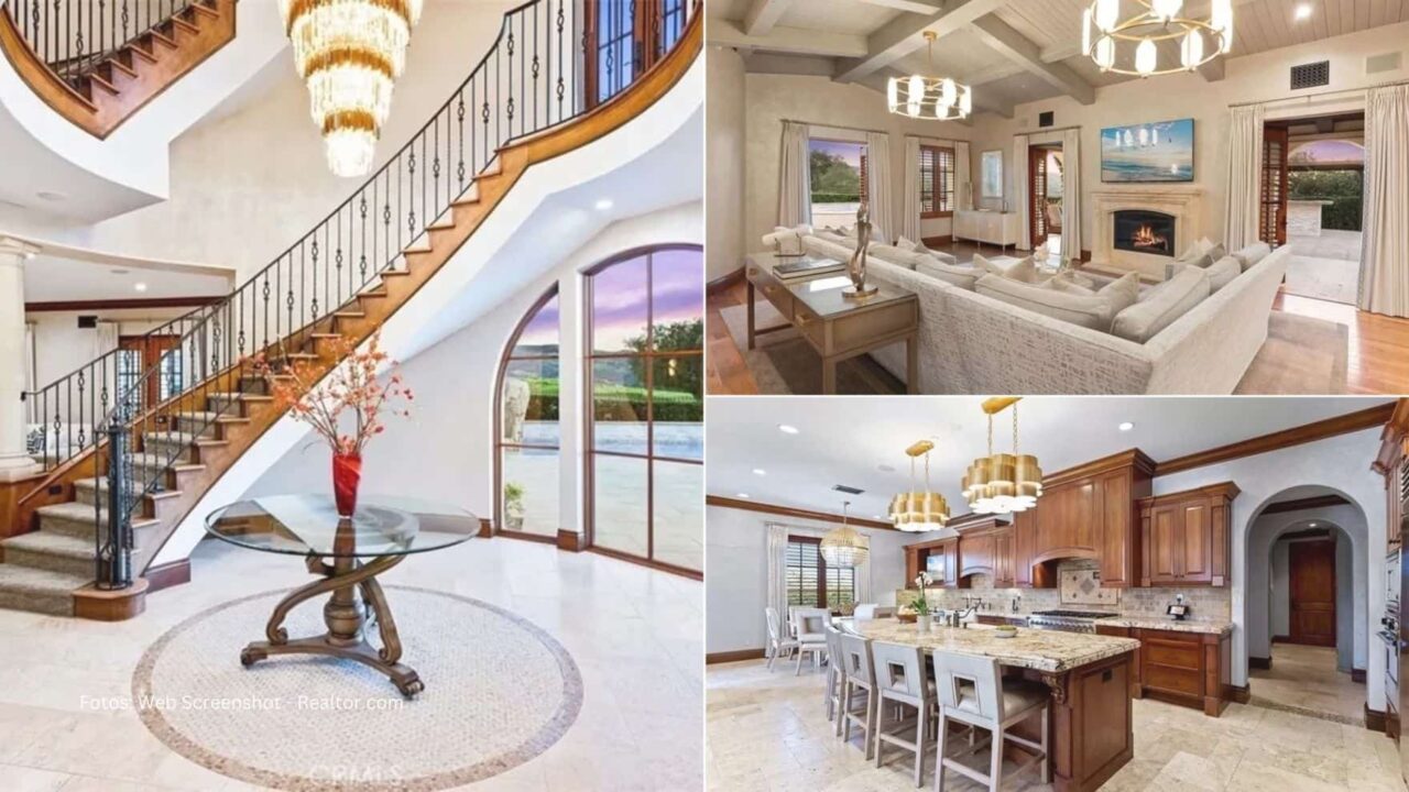 Mansión del pelotero dominicano Albert Pujols, interior