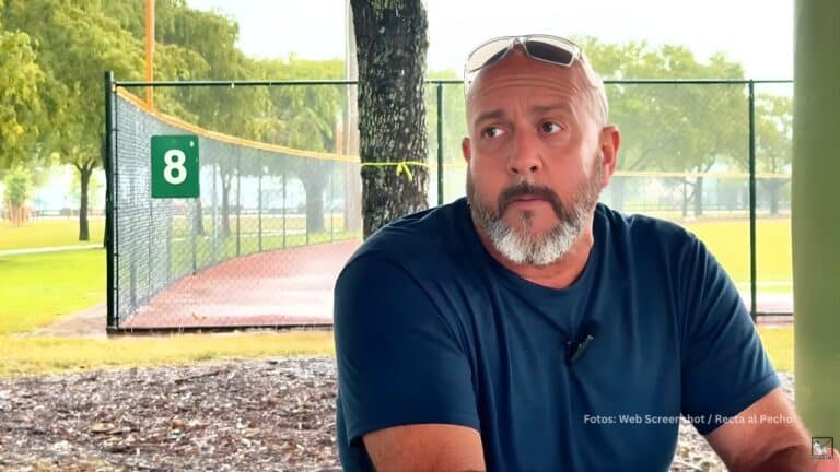 Cubano Ariel Prieto en una entrevista