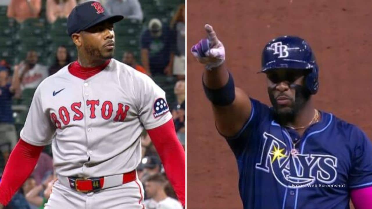 Aroldis Chapman dominó con Boston Red Sox