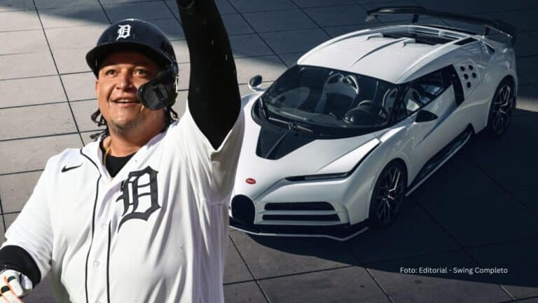 En un mundo donde los autos de lujo a veces resultan ostentosos, Miguel Cabrera los vive como trofeos.