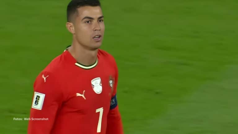 Cristiano Ronaldo con Portugal en las eliminatorias al Mundial FIFA 2026