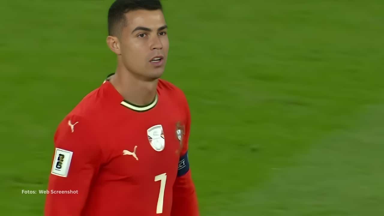 Cristiano Ronaldo con Portugal en las eliminatorias al Mundial FIFA 2026