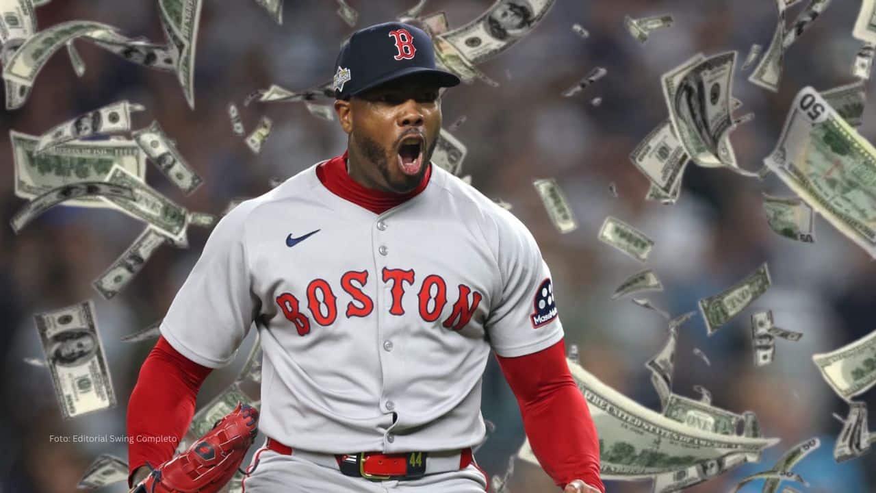 Aroldis Chapman es por mucho el pelotero cubano con mayores ganancias en Major League Baseball.