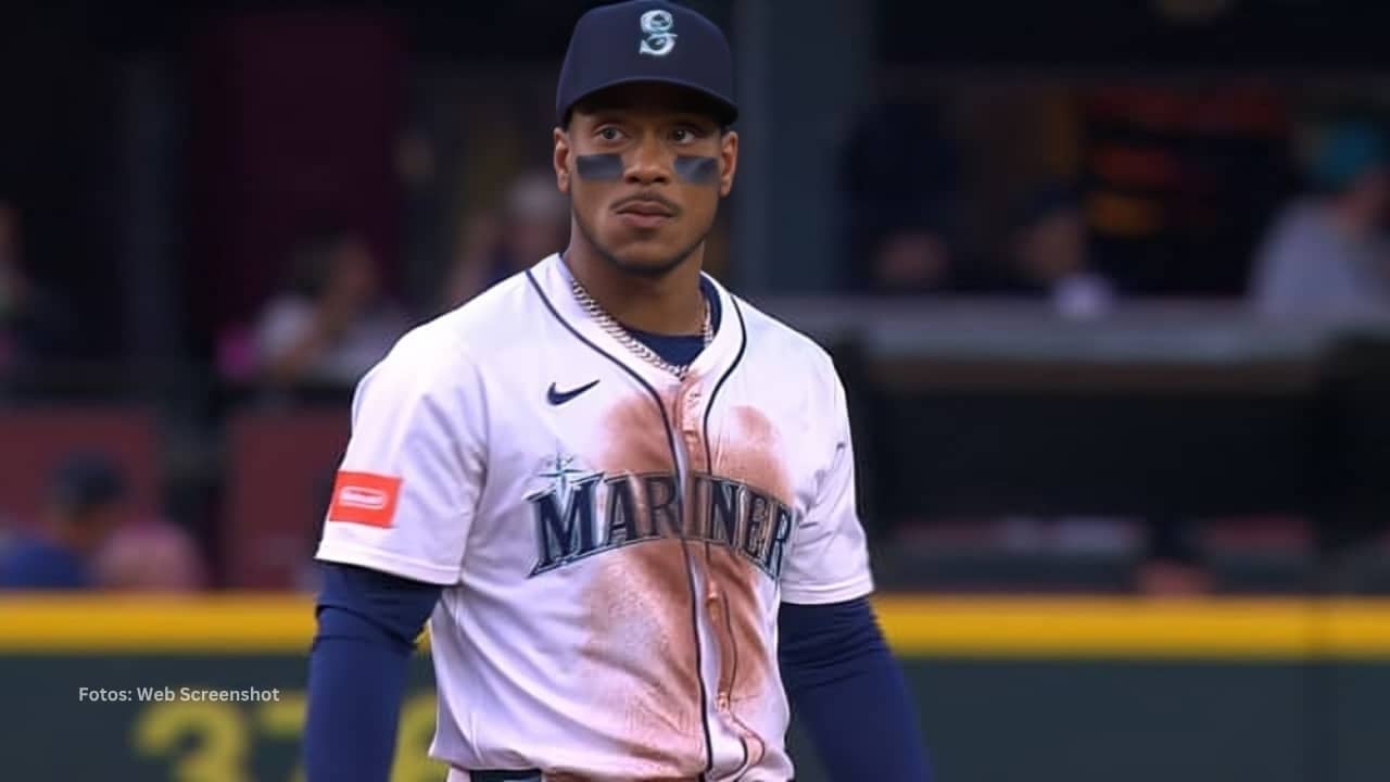 Jorge Polanco en un juego con Seattle Mariners