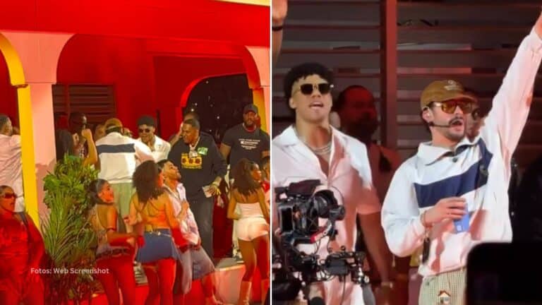 Al ritmo de canciones como la de "Titi me preguntó", Juan Soto se disfrutó de principio a fin el inicio del World Tour de Bad Bunny.