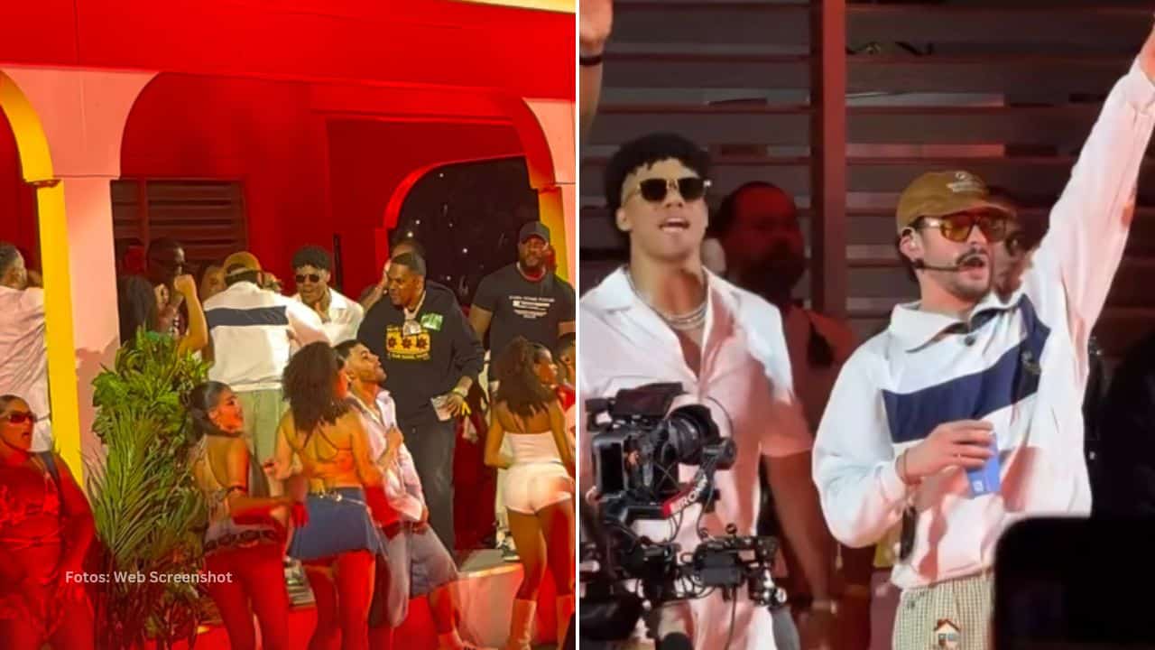 Al ritmo de canciones como la de "Titi me preguntó", Juan Soto se disfrutó de principio a fin el inicio del World Tour de Bad Bunny.