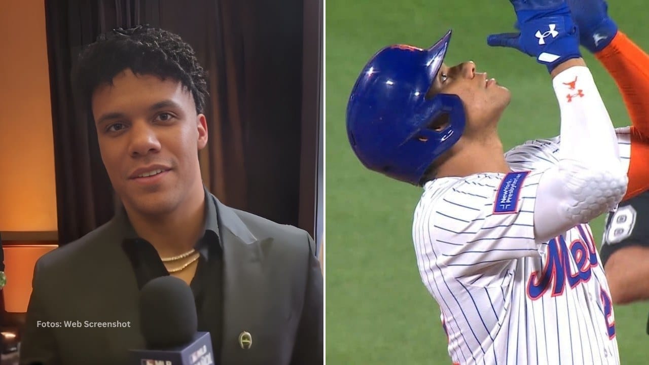 Juan Soto en una entrevista en los MLB Awards y en un juego con New York Mets