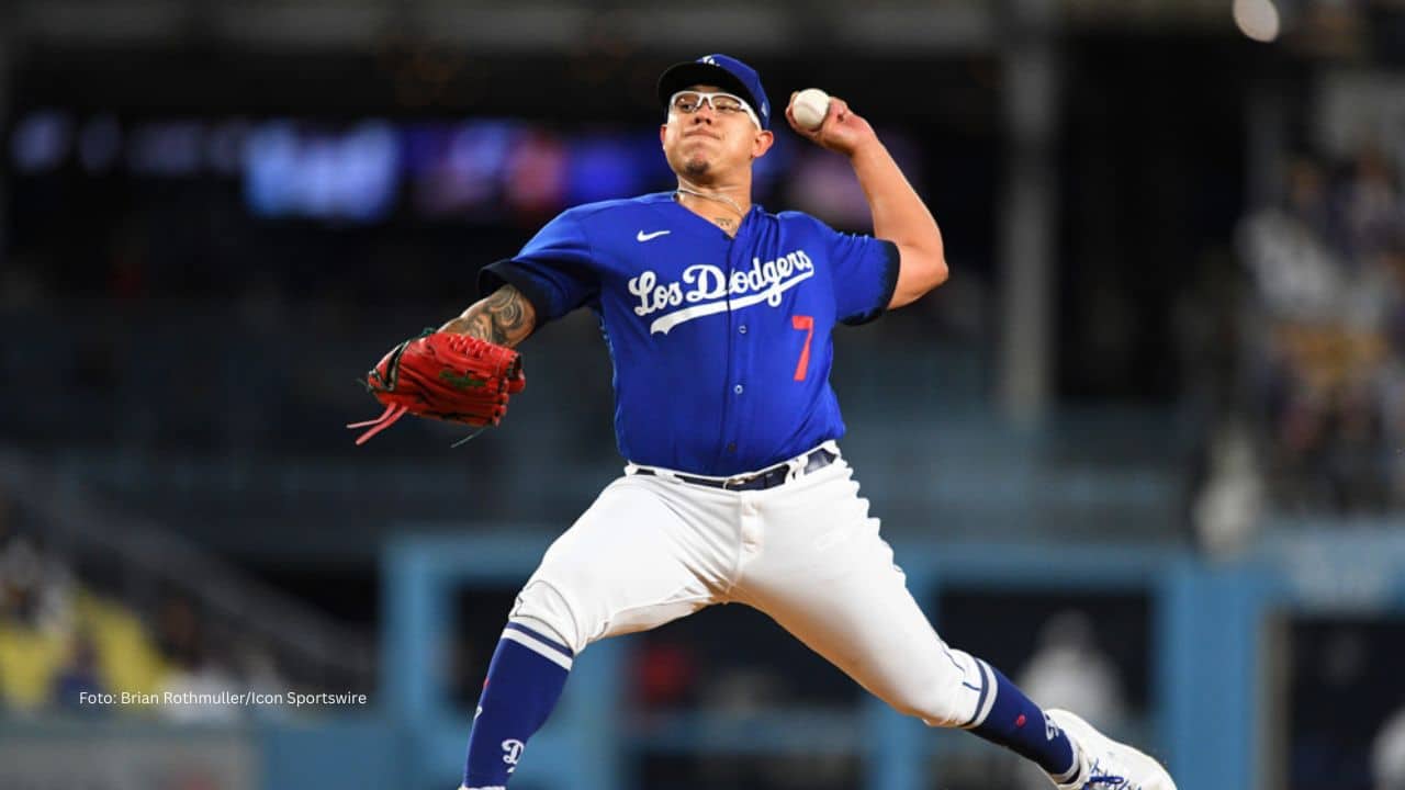 El valor de mercado de Julio Urías se proyectó en base a los grandes números reportados con Los Angeles Dodgers.