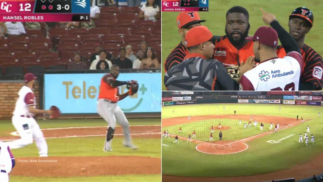 Toros y Gigantes ocasionaron la riña más intensa en la presente temporada de la LIDOM