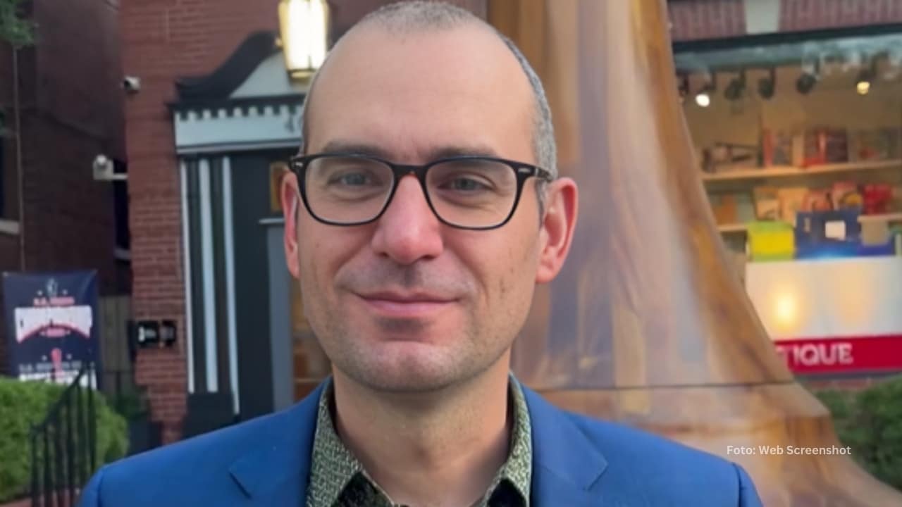 Leinier Dominguez en una entrevista