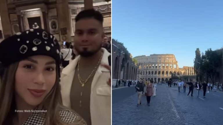 Con vistas imponentes y una historia inigualable, Luis Arráez recorrió las calles de Roma haciendo partícipes a sus seguidores en redes.