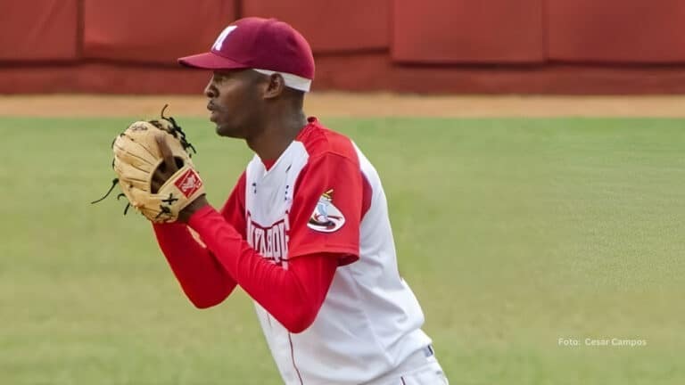 Osniel Basulto en un juego con Mayabeque en la Serie Nacional