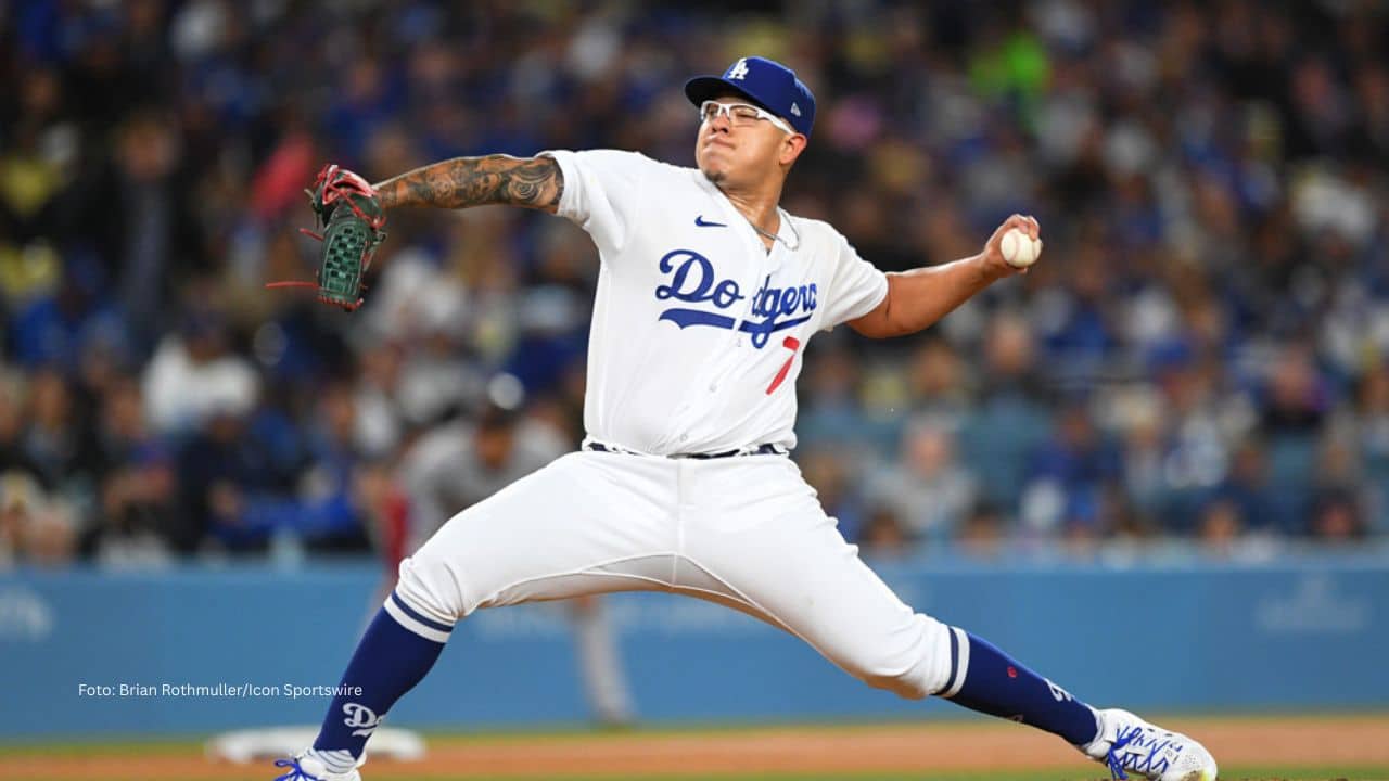 El valor de mercado de Julio Urías se proyectó en base a los grandes números reportados con Los Angeles Dodgers.